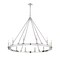 Z-Lite Barclay Chandelier, 12-Light, 48 In.W x 39 In.H, Polished Nickel/Polished Nickel 482R-12PN - alternate 5